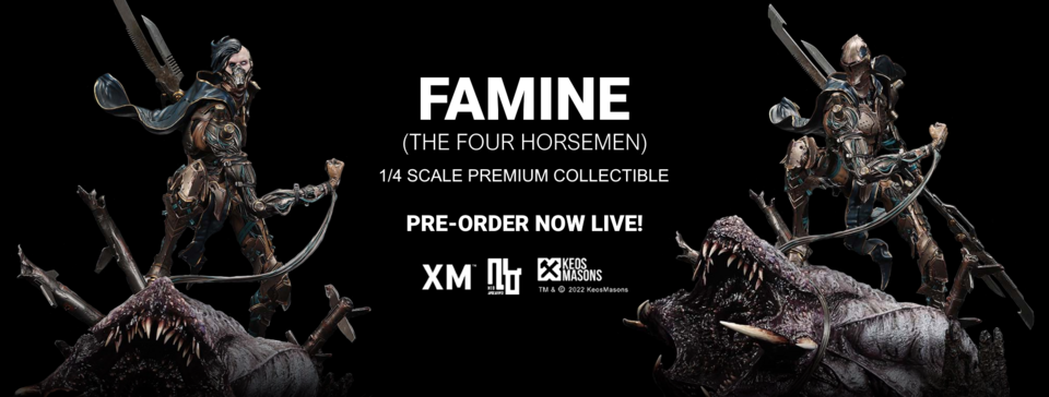 Premium Collectibles : Four Horseman Famine 1/4 Statue Bannerfbfaminepoj7fpv