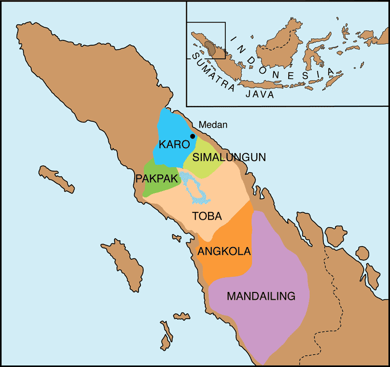 Ethnien & Kulturen Batak_map3_largeqdjfq