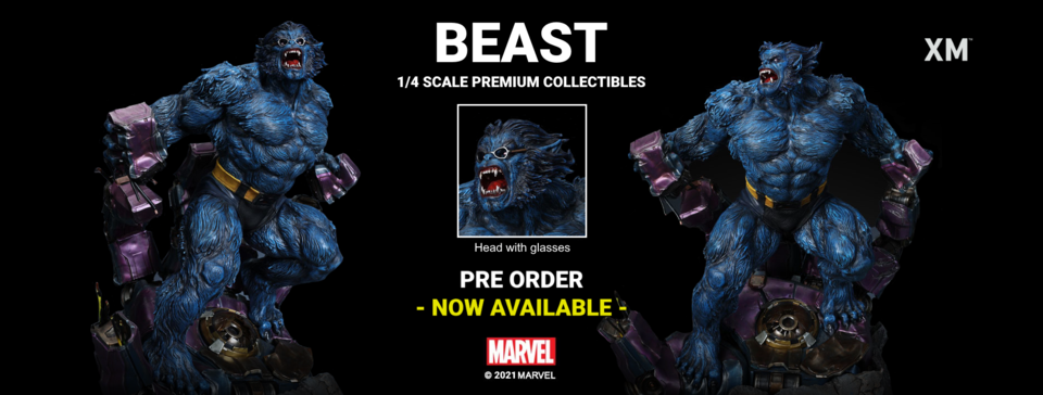 Premium Collectibles : Beast 1/4 Statue Beastbanneropen6qkmm