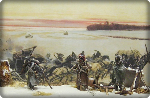 1812 Rückzug aus Moskau Beresinamitrand30fjy