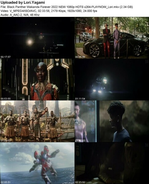 Black Panther Wakanda Forever (2022) NEW 1080p HDTS x264-PLAYNOW