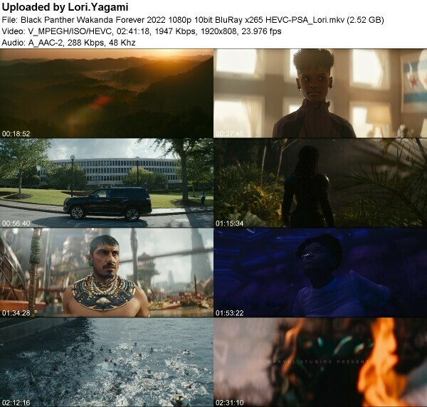 Black Panther Wakanda Forever (2022) 1080p 10bit BluRay x265 HEVC-PSA