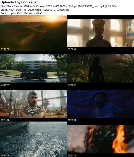 Black Panther Wakanda Forever (2022) 1080p HDRip x265-RARBG