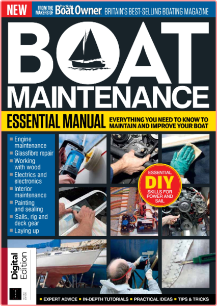 Boat Maintenance Essential Manual 2nd Ed - 2022 UK