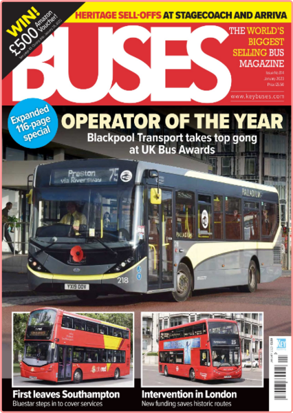Buses Magazine Issue 814-January 2023