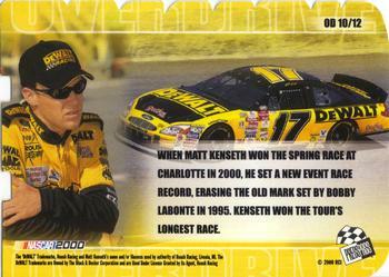 NASCAR 2000 Ford Taurus DeWalt Card17dewalt2pini