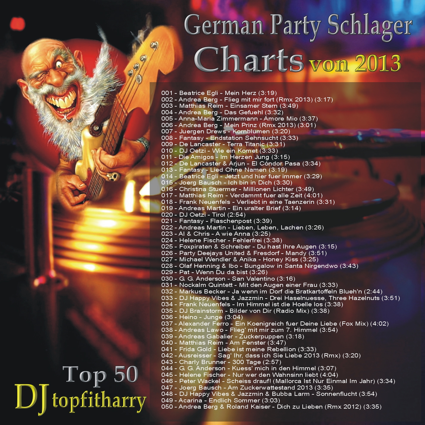 German Schlager Charts 2013