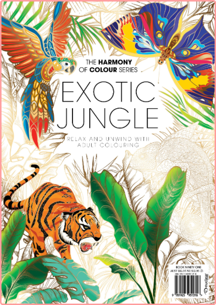 Colouring Book Exotic Jungle-May 2022