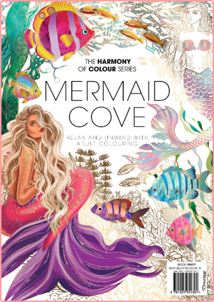 Colouring Book Mermaid Cove-April 2022