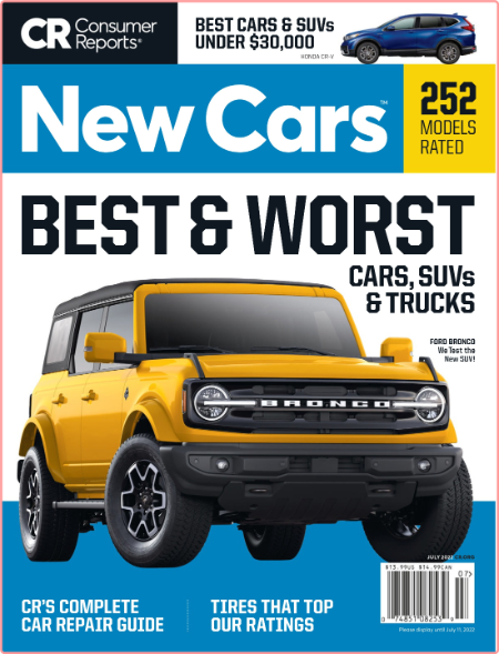 Consumer Reports New Cars-July 2022
