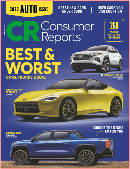 Consumer Reports - Vol  87 No  04 [Apr 2022] (TruePDF)