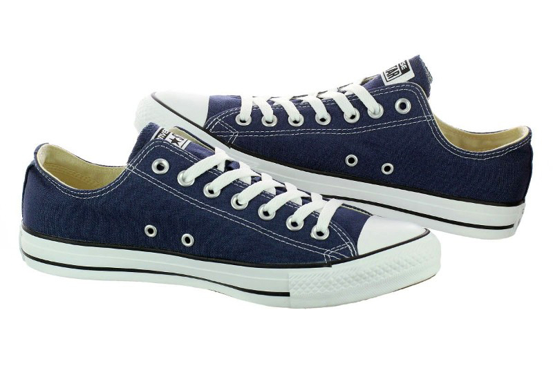 New! Converse M9697 Navy Chuck Taylor all Star Ox Shoes Low Trainers | eBay