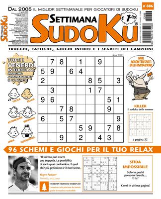 Settimana Sudoku N.886 – 05 Agosto 2022