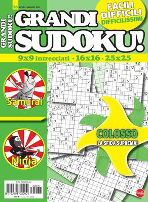 Grandi Sudoku – Aprile-Maggio 2023