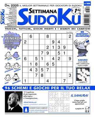 Settimana Sudoku N.880 – 24 Giugno 2022
