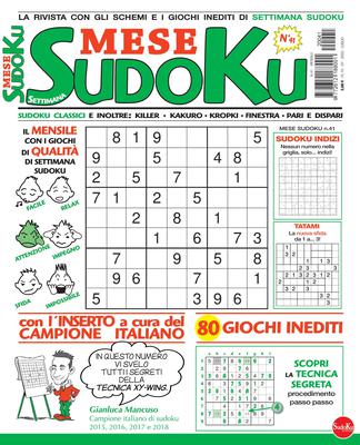 Settimana Sudoku Mese - Luglio 2022