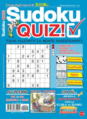 Sudoku Quiz - Maggio-Giugno 2022