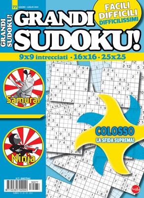 Grandi Sudoku - Giugno-Luglio 2023