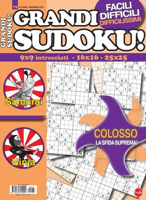 Grandi Sudoku N.79 - Ottobre-Novembre 2023