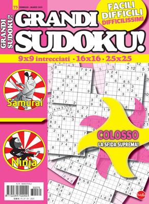 Grandi Sudoku – Febbraio-Marzo 2023