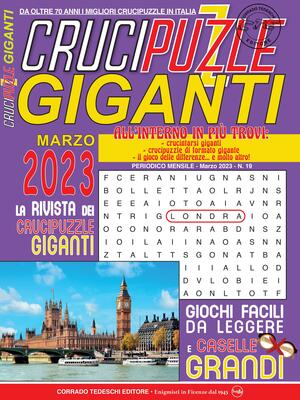 Crucipuzzle Giganti – Marzo 2023