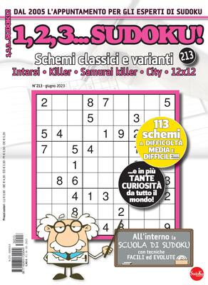 123 Sudoku – Giugno 2023