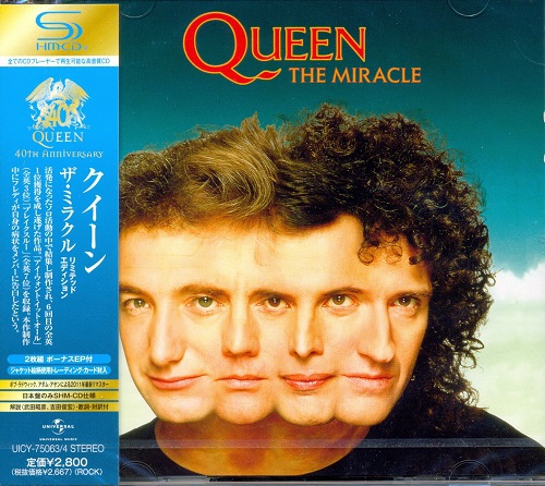 Queen - The Miracle (1989) (2 CD 40th Anniversary Deluxe Edition 2011)