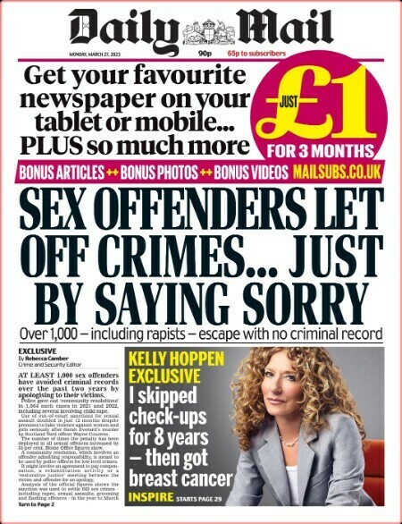 Daily Mail [2023 03 27]