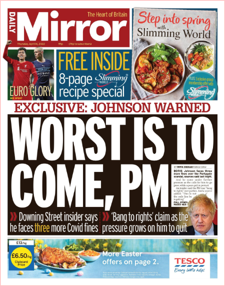 Daily Mirror [2022 04 14]