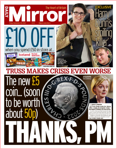 Daily Mirror [2022 09 30]