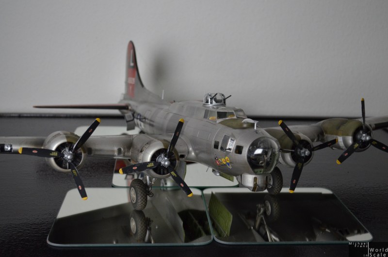 Halberd Models" B-17 Flying Fortress wheel set #2 1/32 for HK Models 