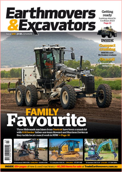 Earthmovers and Excavators-March 2023