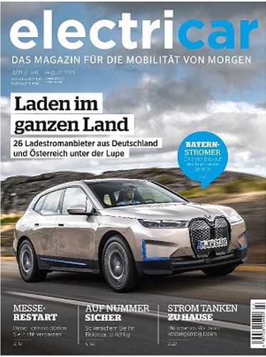Cover: Electricar Magazin für die Mobilität Edition No 02 2021