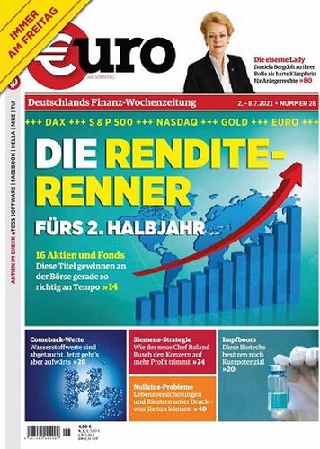 Cover: Euro am Sonntag Finanzmagazin No 26 von 02  Juli 2021