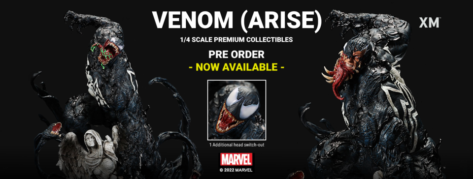 Premium Collectibles : Venom - Arise 1/4 Statue Facebookbannervenomarvtj00