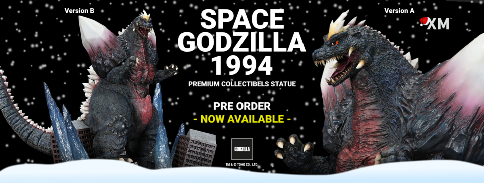 Premium Collectibles : Space Godzilla 1994 Statue Facebookspacegodzilla77k0z