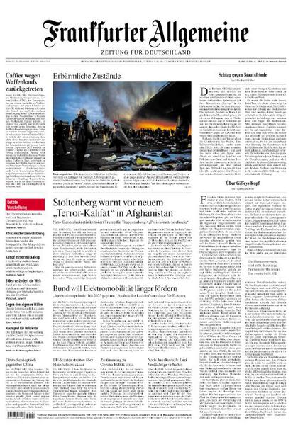  Frankfurter Allgemeine Zeitung vom 18 November 2020