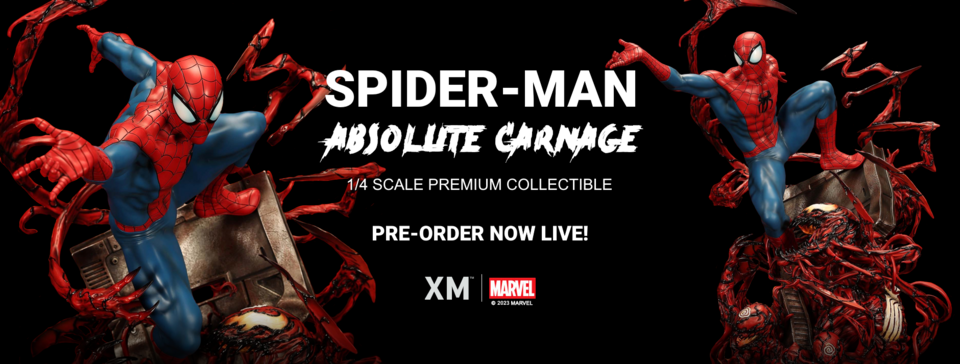 Premium Collectibles : Spider-Man (Absolute Carnage) 1/4 Statue Fbbannerspidermanacpoutcub