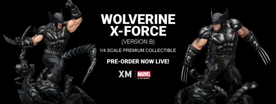 Premium Collectibles : Wolverine X-Force 1/4 Statue Fbversionbildok