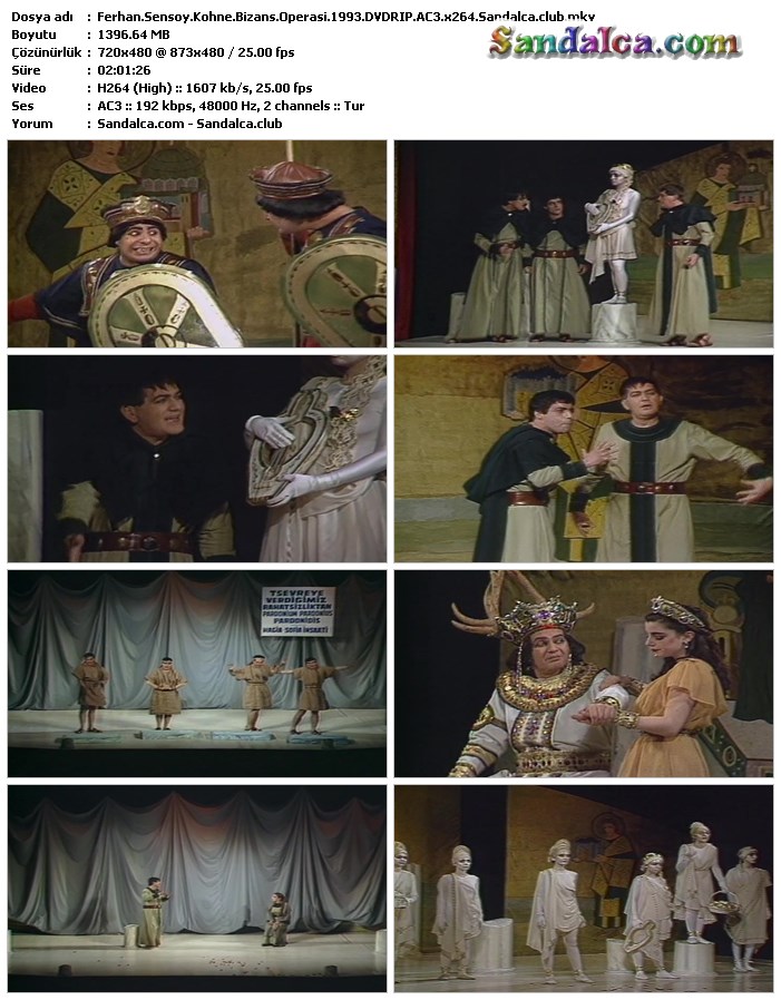 Köhne Bizans Operası indir | DVDRip | 1993