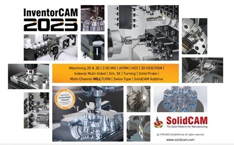 InventorCAM 2023 SP3 HF2 for Autodesk Inventor 2018-2025 (x64) Multilingual