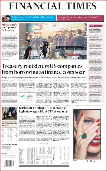 Financial Times (Europe Edition) No  41,464 [26 Oct 2023]