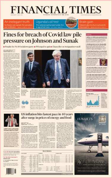 Financial Times (UK Edition) - No  40,9698 [13 Apr 2022]