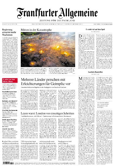  Frankfurter Allgemeine Zeitung vom 28 April 2021