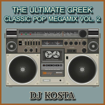 Dj Kosta - The Ultimate Greek Classic Pop Megamix Vol 2 (2019) Frontfpcil