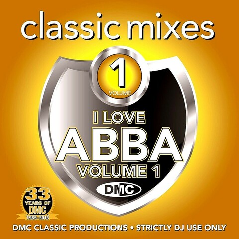 DMC Classic Mixes - I Love ABBA 1 (2016) Frontppe3h
