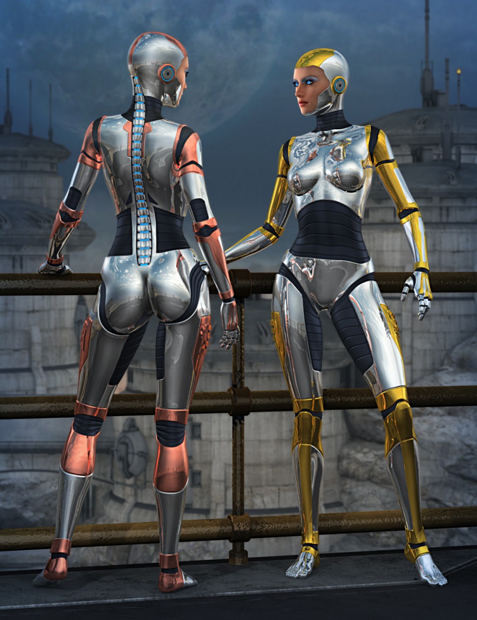 Genesis 2 Female Bot Armor