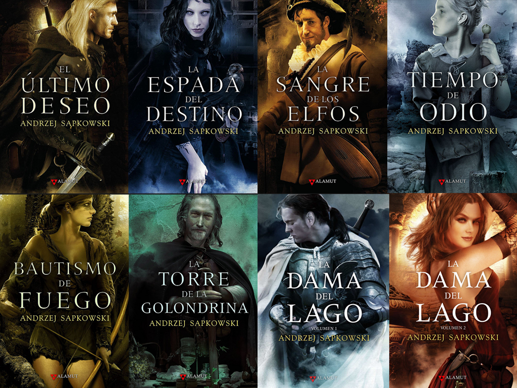 Spanish The Witcher covers are awesome. 