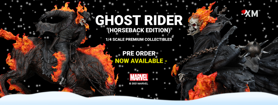 Premium Collectibles : Ghost Rider on Horse Ghhfacebookbanneropen1ajh4