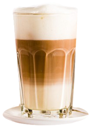 Kaffeetassen, Milchkaffee, Latte Macciato Glas03moff4